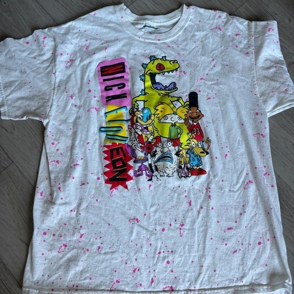 The Unbranded Brand Other - Nickelodeon Short Sleeve Graphic T Shirt XL